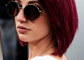 Inspirujące pomysły mahoniowy kolor włosów