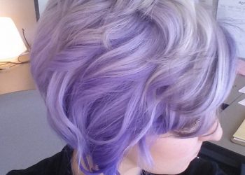 Niesamowite pomysły na lawendowe włosy Ombre