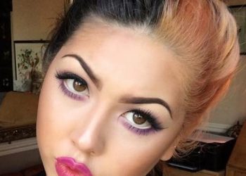 Pomysły na dwukolorowe fryzury na krótkie, średnie i długie włosy