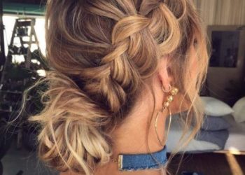 Pomysły na plecione włosy ślubne