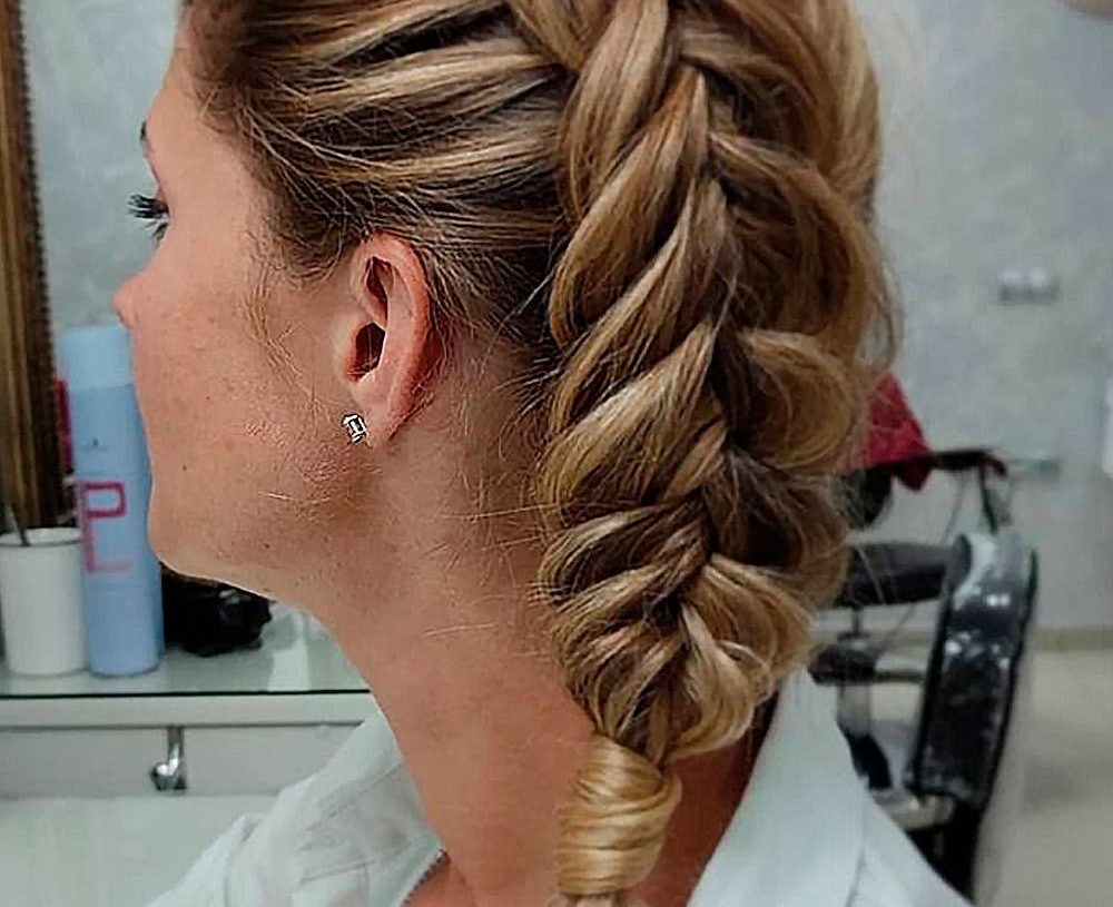 Stylizacje dla warkoczy holenderskich