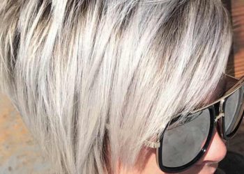 Wspaniałe fryzury z grzywką dla starszych kobiet