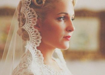 Wspaniałe fryzury ślubne w stylu vintage