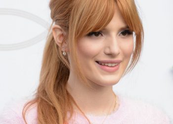 Eleganckie warstwowe fryzury z grzywką